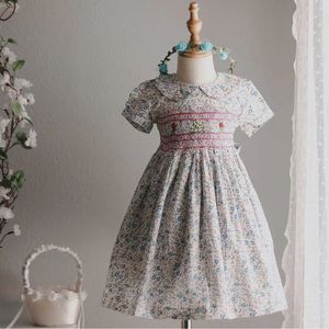 Annemarie Baby Vintage Smocking Dress